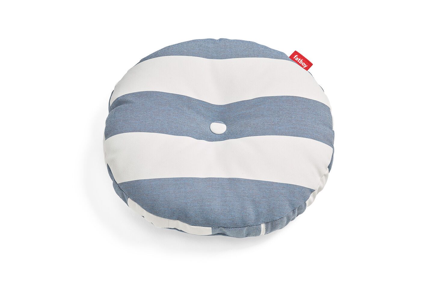 Fatboy Circle Pillow Cuscino tondo, Stripe Ocean Blue