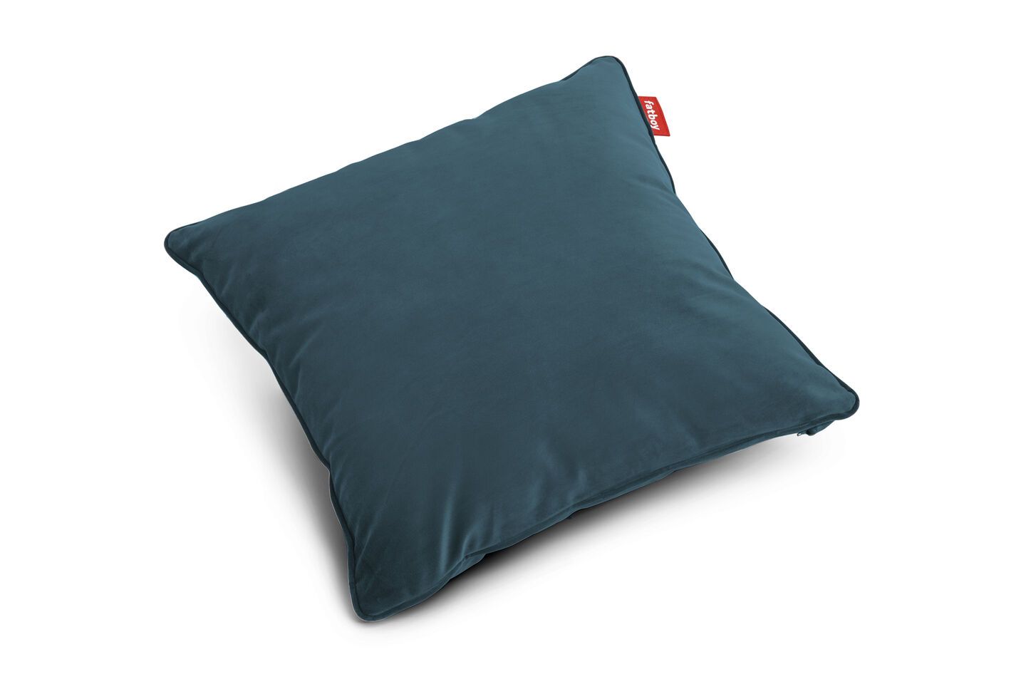 Fatboy Square Pillow Velvet Recycled,Petrol