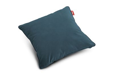 Fatboy Square Pillow Velvet Recycled,Petrol