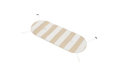 Fatboy Toní Bankski Pillow, Stripe Sandy Beige