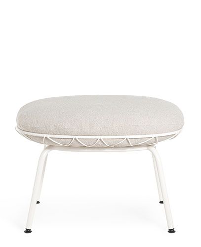 Magis PINA gambe in metallo | pouf