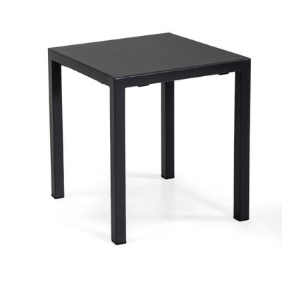 Tavolino metallo NEW ELMA  antracite quadro