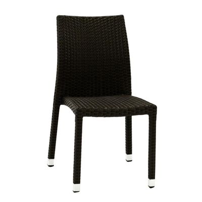 Sedia polyrattan ALDILA noce quadro