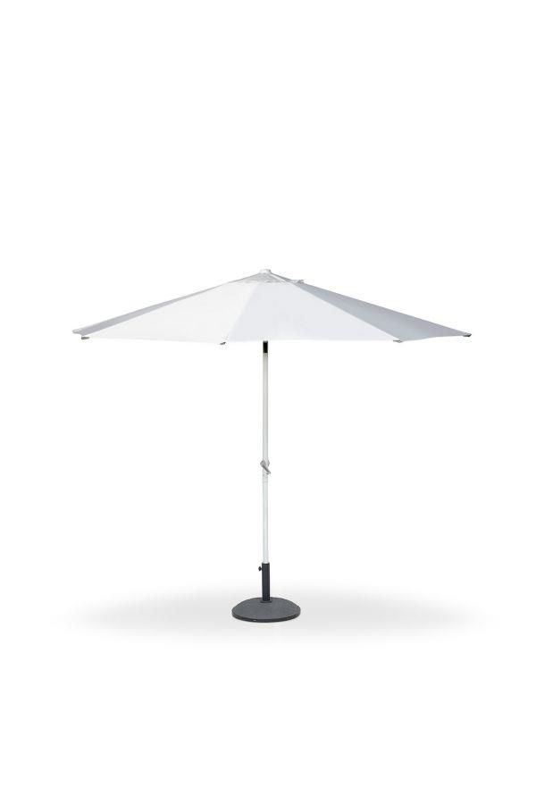 Ombrellone palo centrale 2x3h2,43m bianco alluminio MICHIGAN (no base)