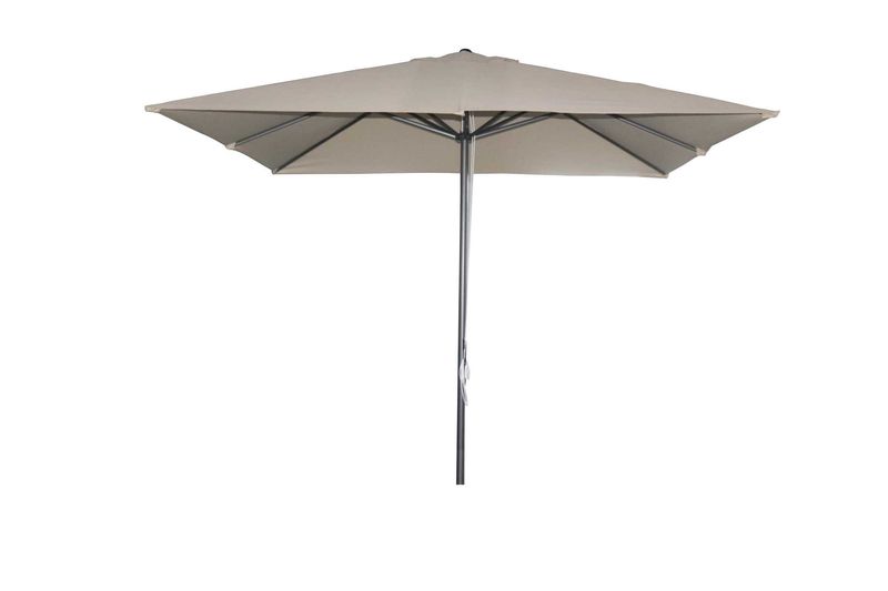 Ombrellone alluminio UTAH sabbia palo centrale 3x3h2,8m (no base)