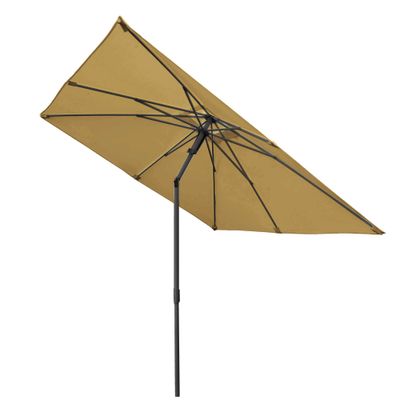 Ombrellone alluminio ARKANSAS sabbia palo centrale 2x3h2,5m  (no base)