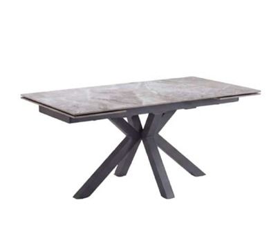Musa  LIVIO | Tavolo allungabile in ceramica Emperador grigio Lucido