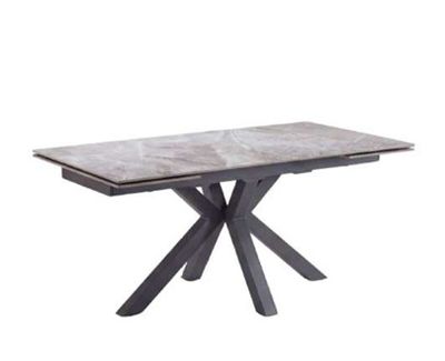 Musa  LIVIO | Tavolo allungabile in ceramica Emperador grigio Lucido