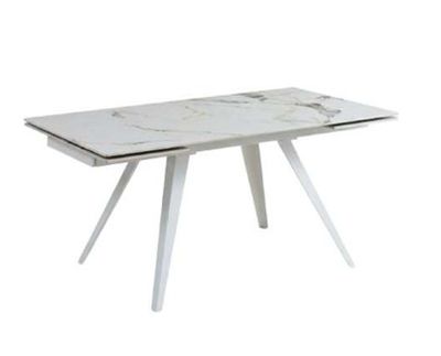 Tavolo allungabile Musa Home Collection Musa ROSS isolato con top in ceramica marmo lucido