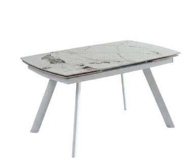 Musa SILVIO | Tavolo allungabile in ceramica Michelangelo lucido
