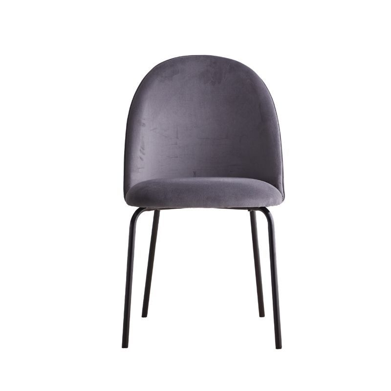 Musa ALBA | Poltroncina in velluto grigio