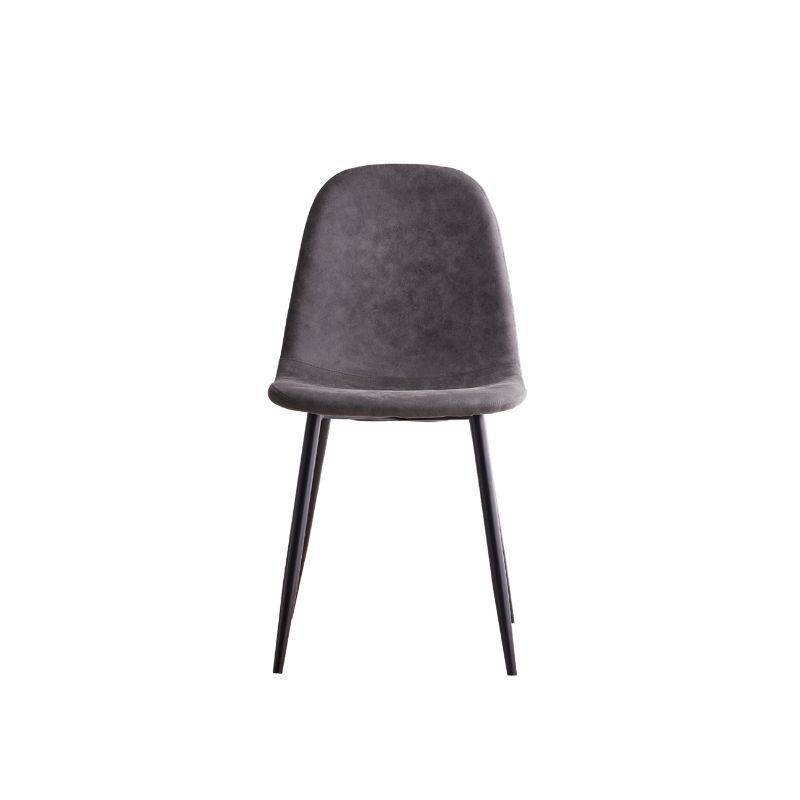 Musa Home Collection KETTY poltroncina grigia vista frontale