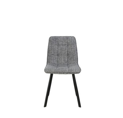 Poltroncina Musa Home Collection LUNA grigia, vista frontale