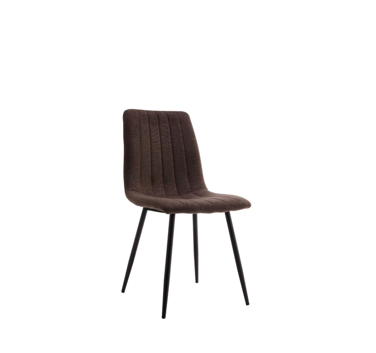 Poltroncina Musa Home Collection MADDY marrone, vista obliqua