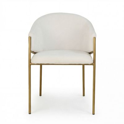 Musa Home Collection Musa OPERA poltroncina beige vista frontale