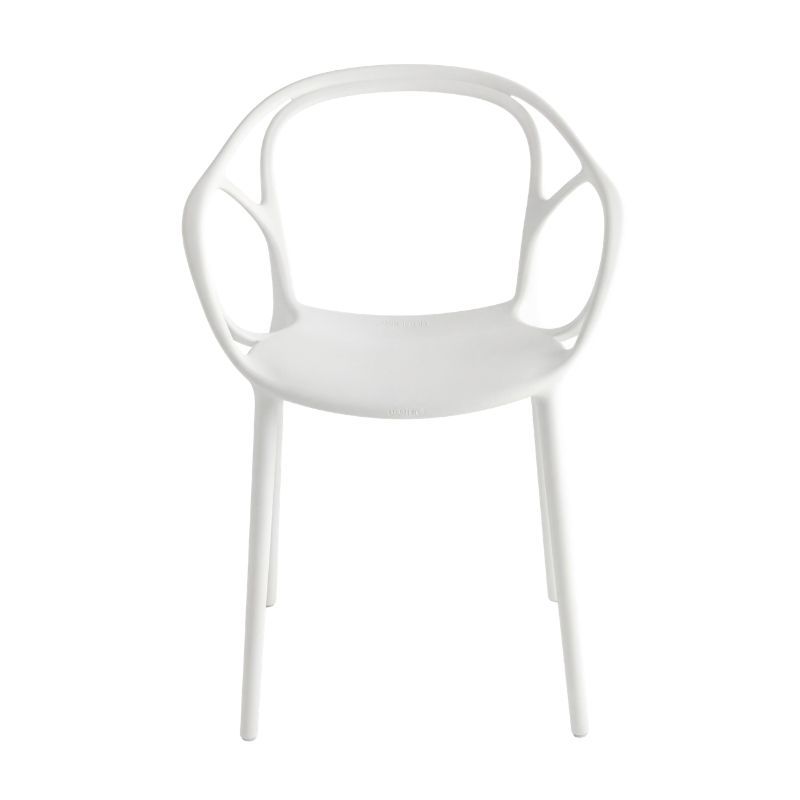 Musa DUBAI | Sedia con seduta color bianco