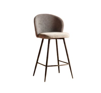 Musa IRIDE | Sgabello con seduta grigio
