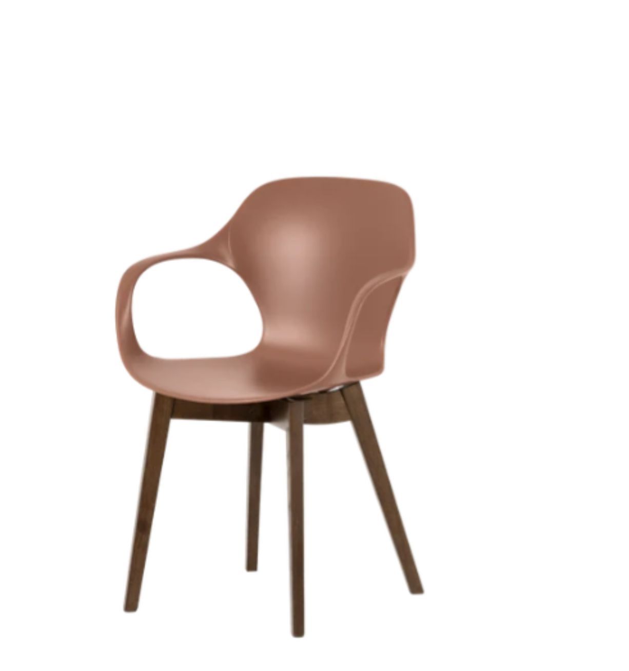 Sedia Connubia OPS CB/2353 con braccioli e struttura in legno