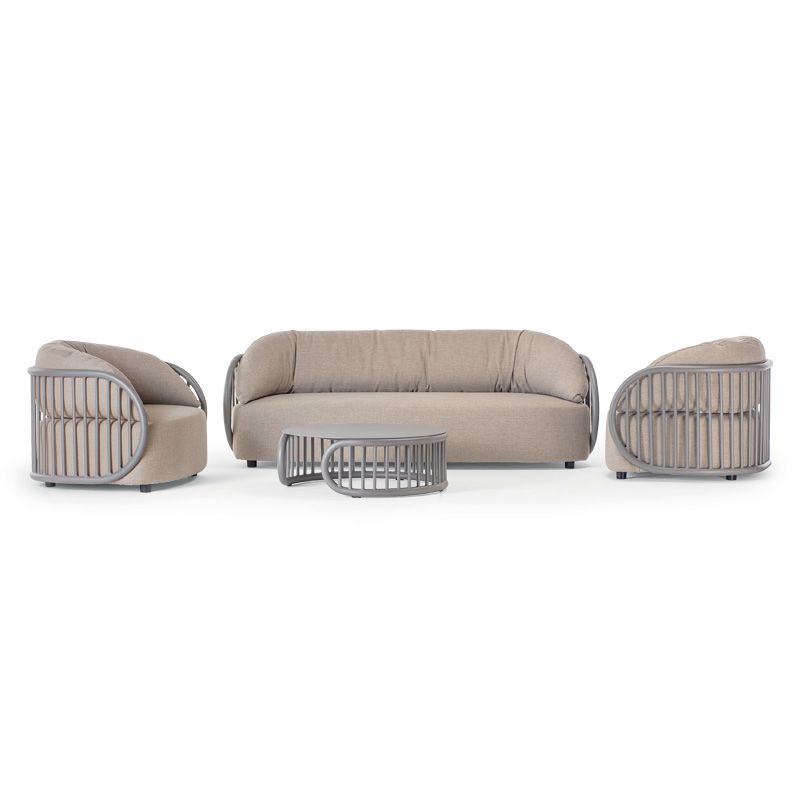 Grattoni NEST | Set Poltrone con Divano e Tavolino