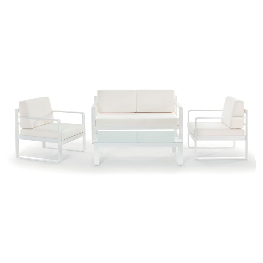 Grattoni CAPRI| Set Poltrone con Divano e Tavolino