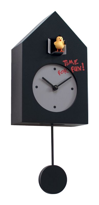 Progetti FREEBIRD PUNK orologio da parete in legno design Gerardo Marì