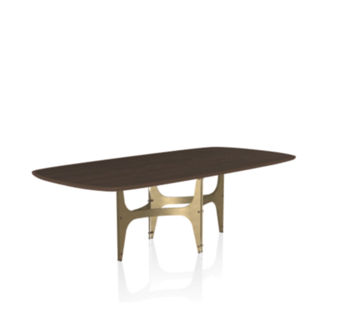 Tavolo fisso Bontempi Universe Top Elite isolato con piano e cornice effetto metallico