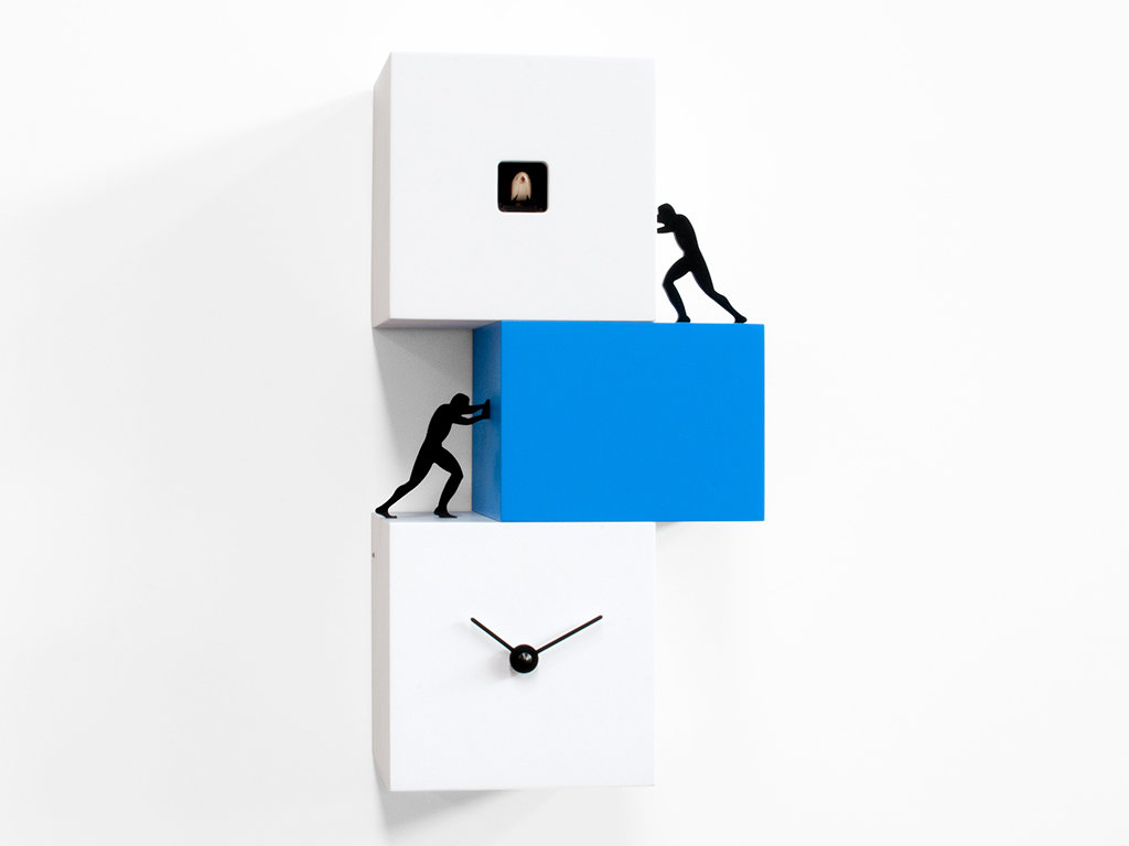 Progetti STRONG CUCÙ 2 |orologio|, Colori: bianco e azzurro