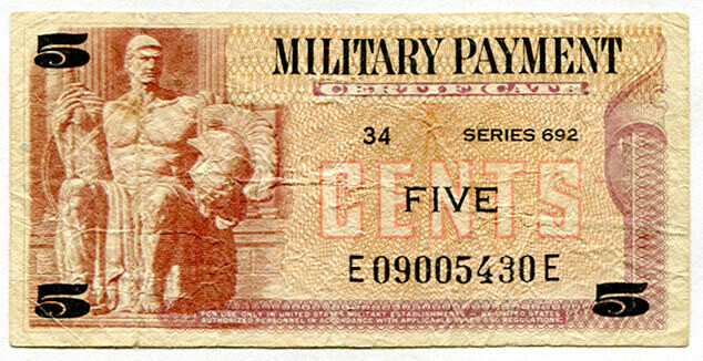 MPC Series 692 5 Cents