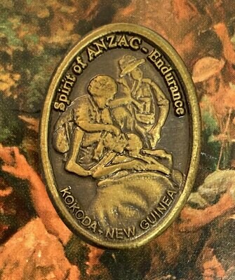 WW2 Spriti of ANZAC Series Badge