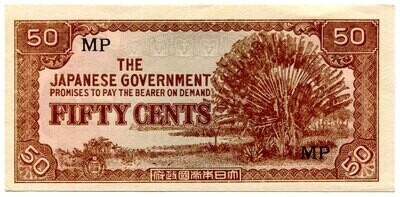 Malaya 50 cents MP