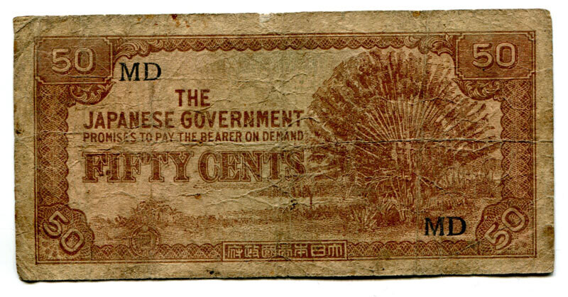 Malaya 50 cents MD
