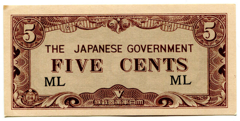 Malaya 5 cents ML