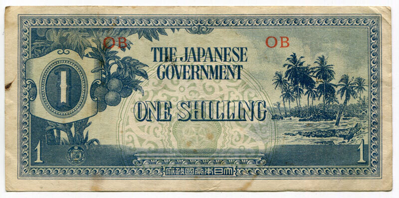 1 Shilling Oceania OB