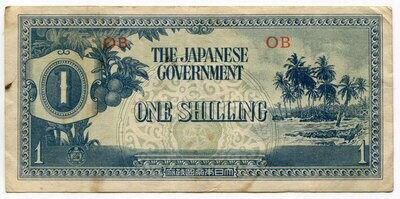 1 Shilling Oceania OB