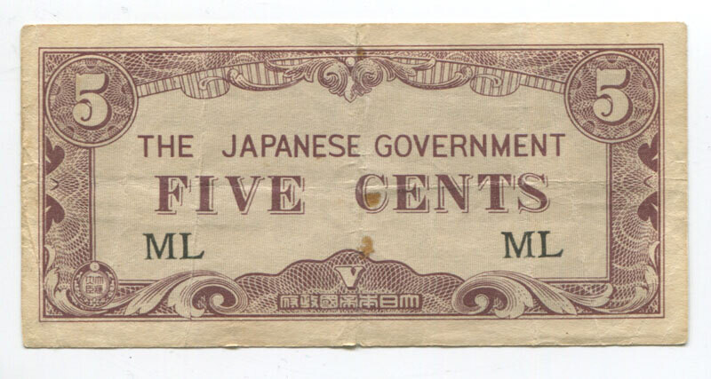 Malaya 5 cents ML
