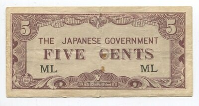 Malaya 5 cents ML