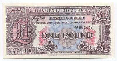 British Armed Forces 2nd Series 1 pound