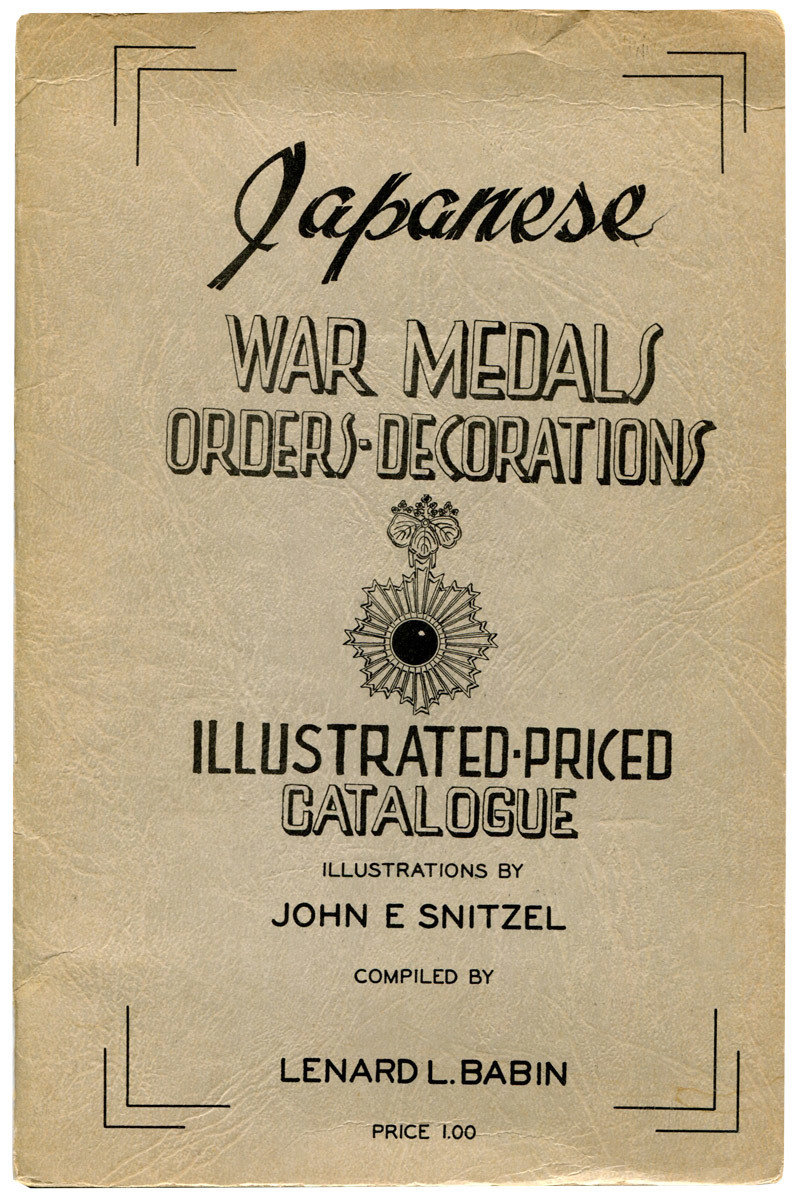 Japanese War Medals orders - decorations
