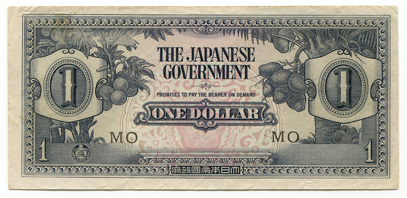 Malaya 1 Dollar MO