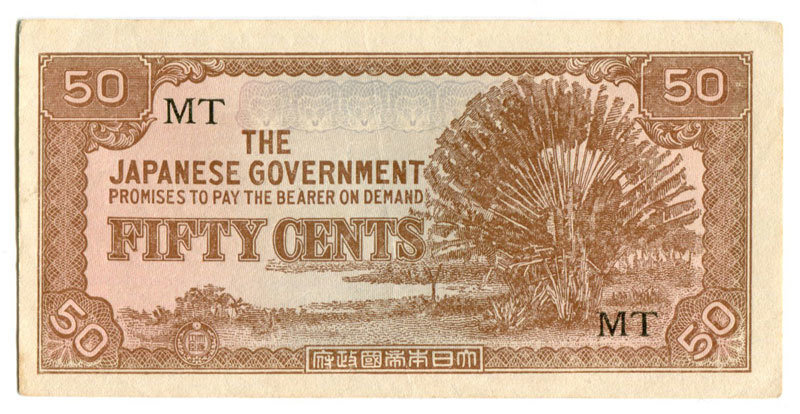 Malaya 50 Cents MT