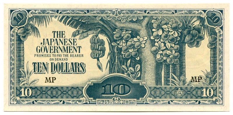 Malaya 10 Dollars MP