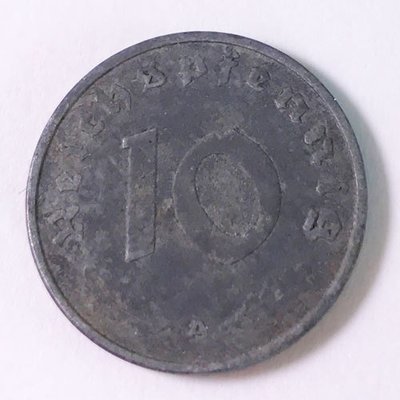 10 Reichspfennig  (World War II German coin) 1942