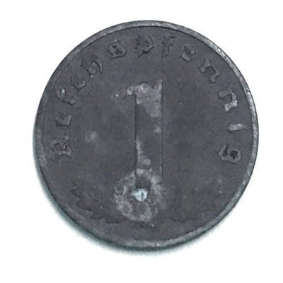 1 Reichspfennig  (World War II German coin) 1942