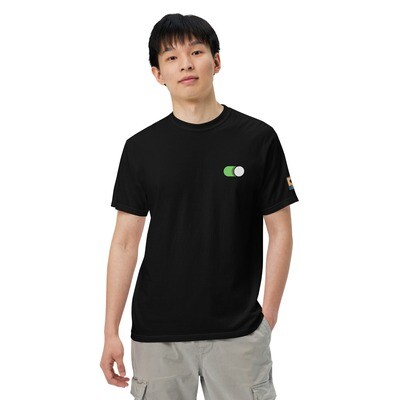 Unisex garment-dyed heavyweight t-shirt by TIRIK CLOTHING 