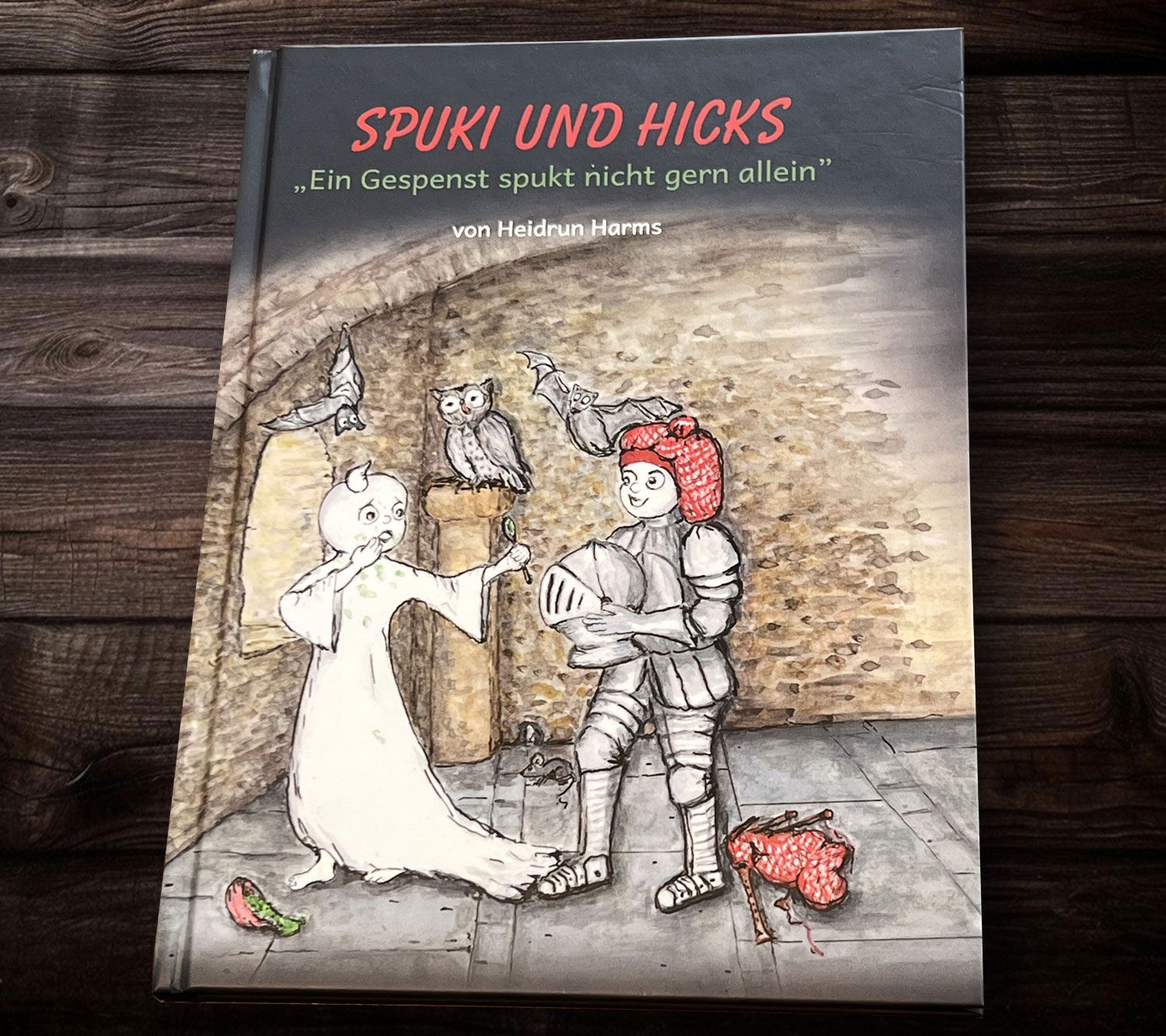 Spuki und Hicks – Ein Gespenst spukt nicht gern allein – Kinderbuch ohne Lesezeichen