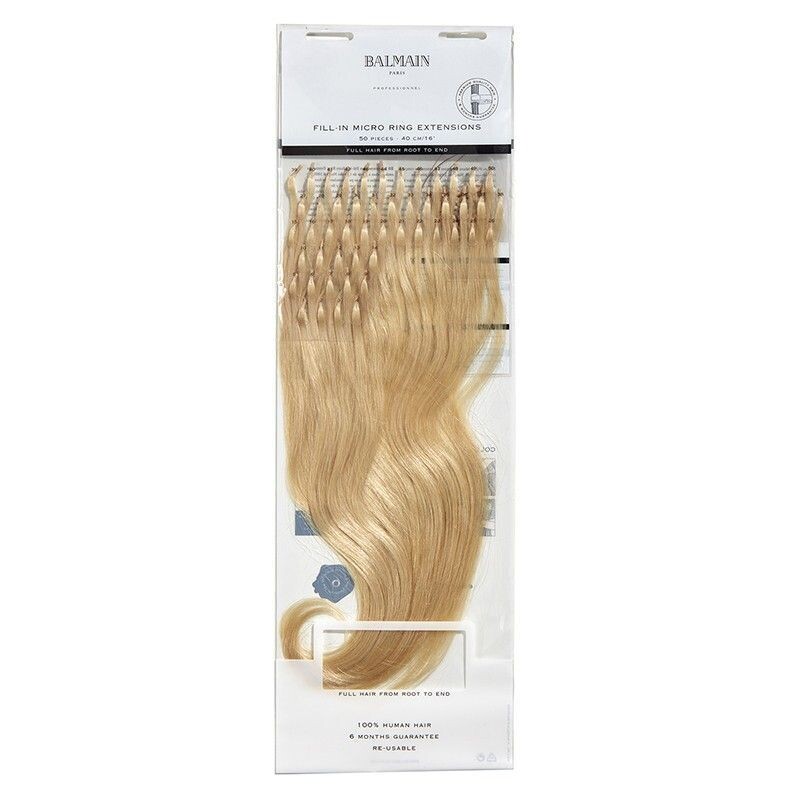 Fill-in Micro Ring Extensions Human Hair