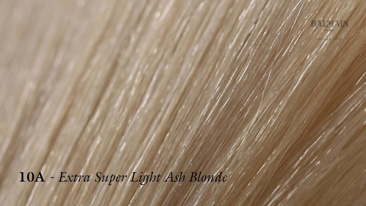 Balmain Tape Extensions – 20 Stück, 40 Cm, Very Light Gold Blonde, 100 % Echthaar, Wiederverwendbar & Einfach Anzubringen