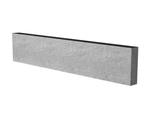 Reinforced concrete gravel boards