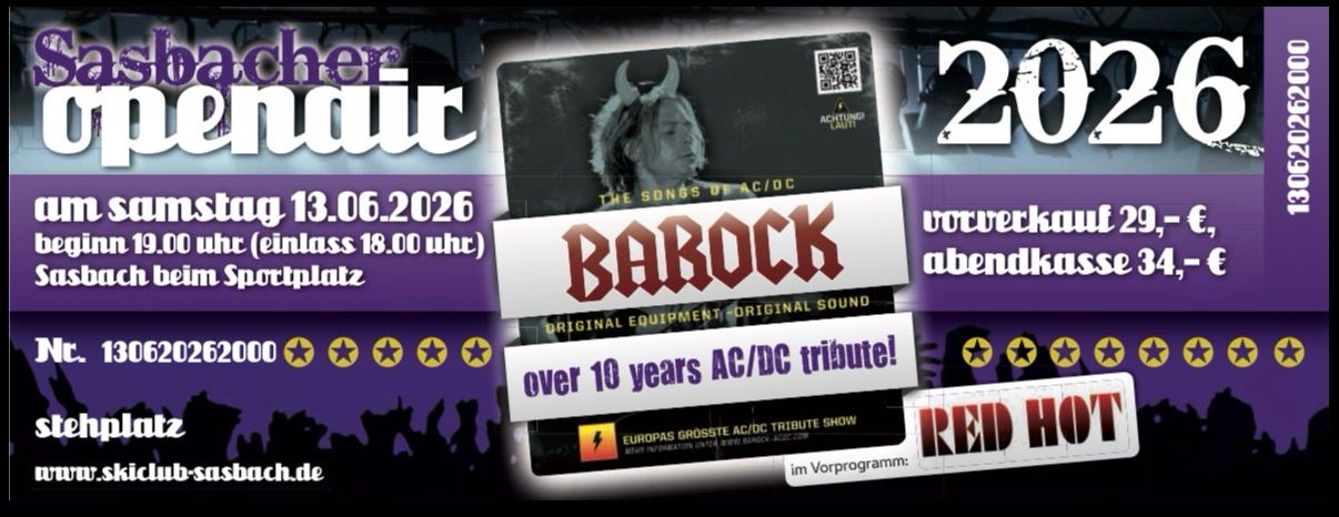 Sasbacher-Openair 2026