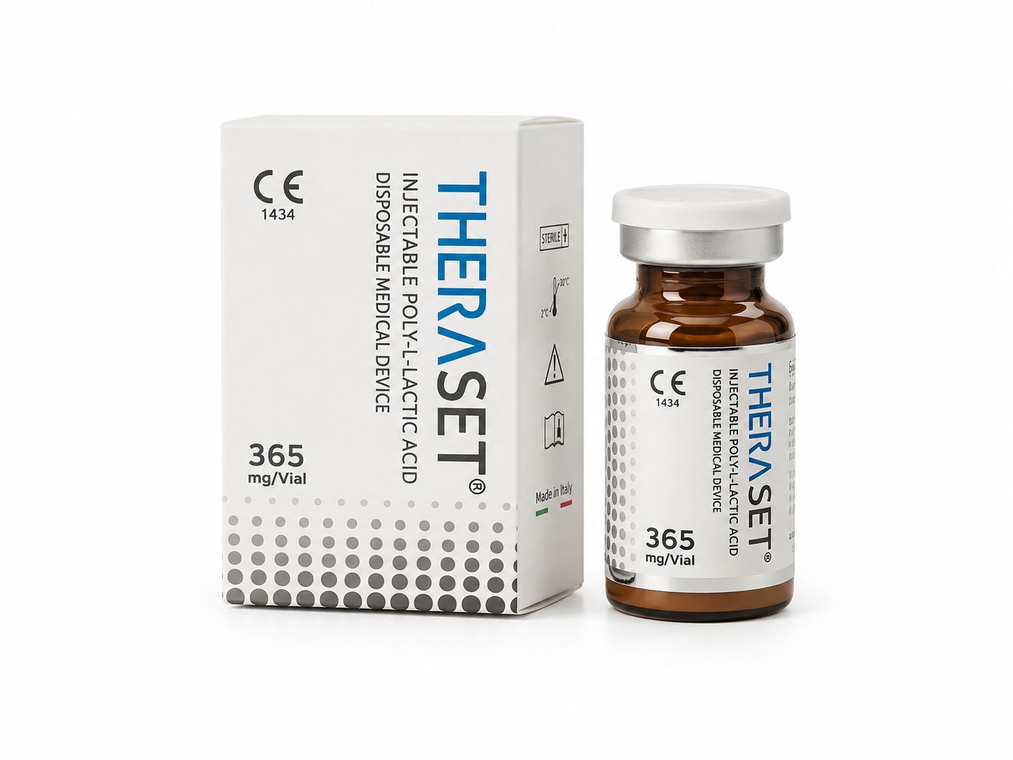 THERASET® Ácido Poliláctico 365 mg/Vial